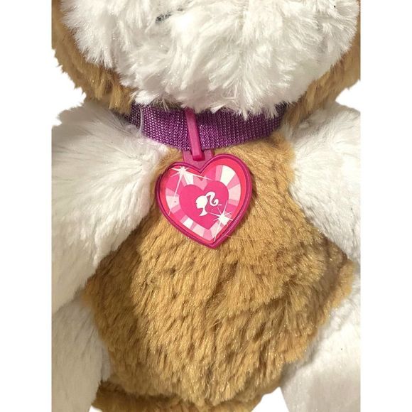 Mattel Barbie Sleepover Animated Puppy Dog 8" Plush Stuffed Animal Purple - Picture 3 of 7